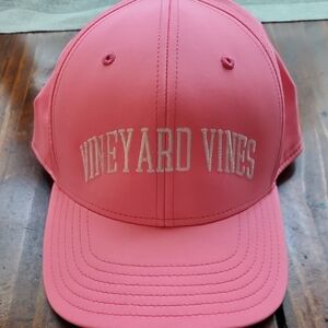 Vineyard Vines Pink Logo Cap NWT